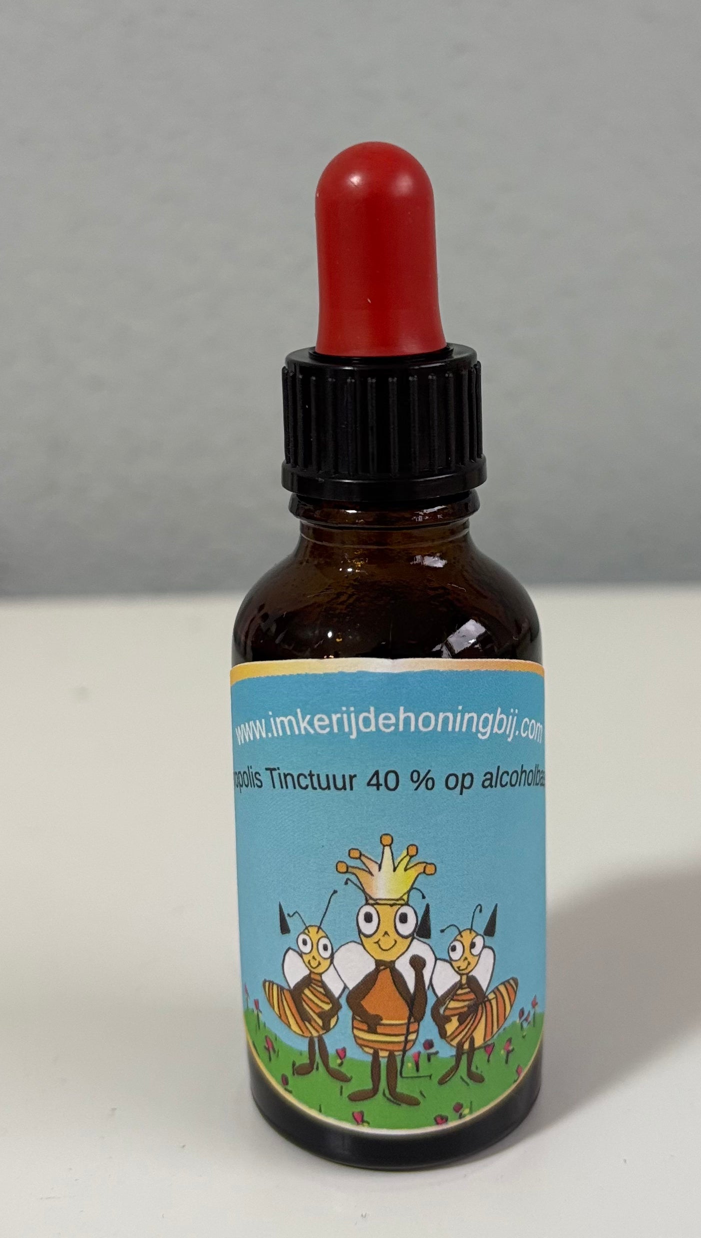Propolis tinctuur 40% met alcohol 30 ml met pipet sluiting