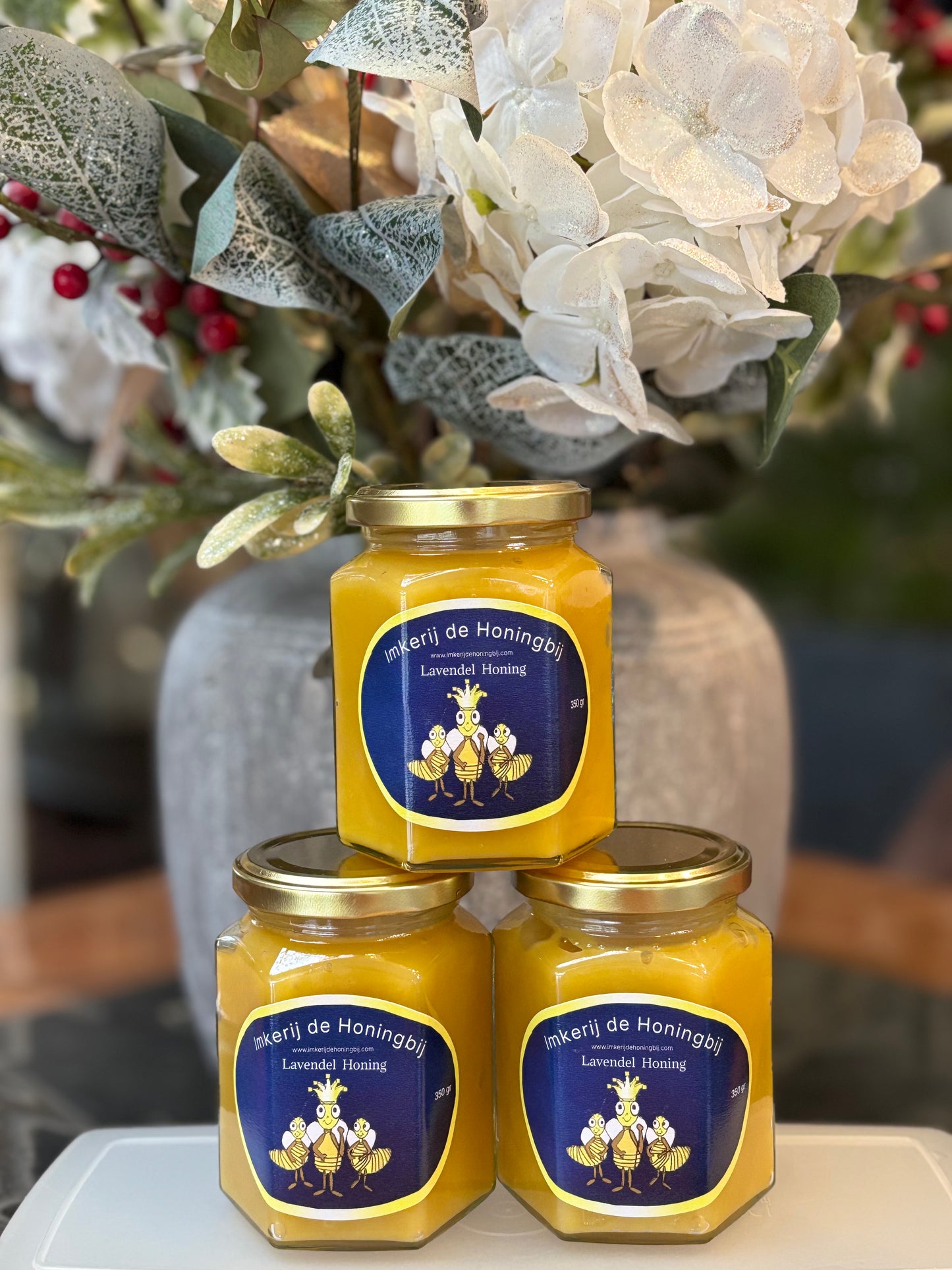 Griekse lavendel honing van imkerij "De Honingbij"