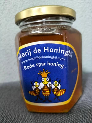 rode spar honing imkerij de honingbij