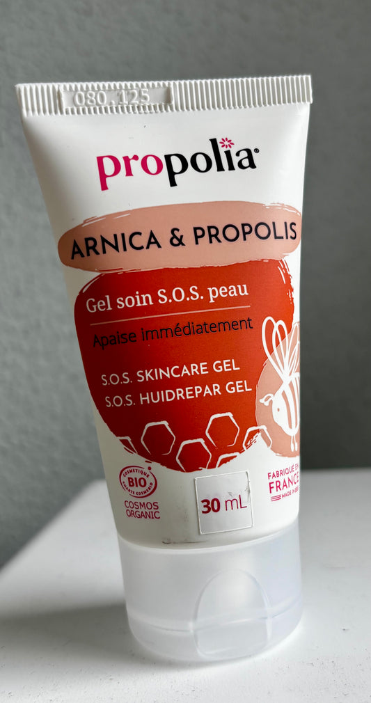 SOS verzorgende huid gel voor kleien ongelukjes (vallen en stoten) van Propolia