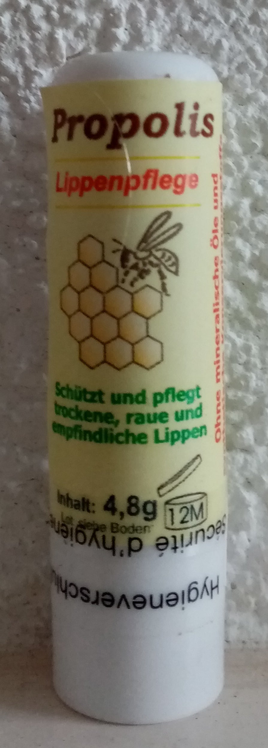 Propolis Lipstick Van Imkerij "De Honingbij"