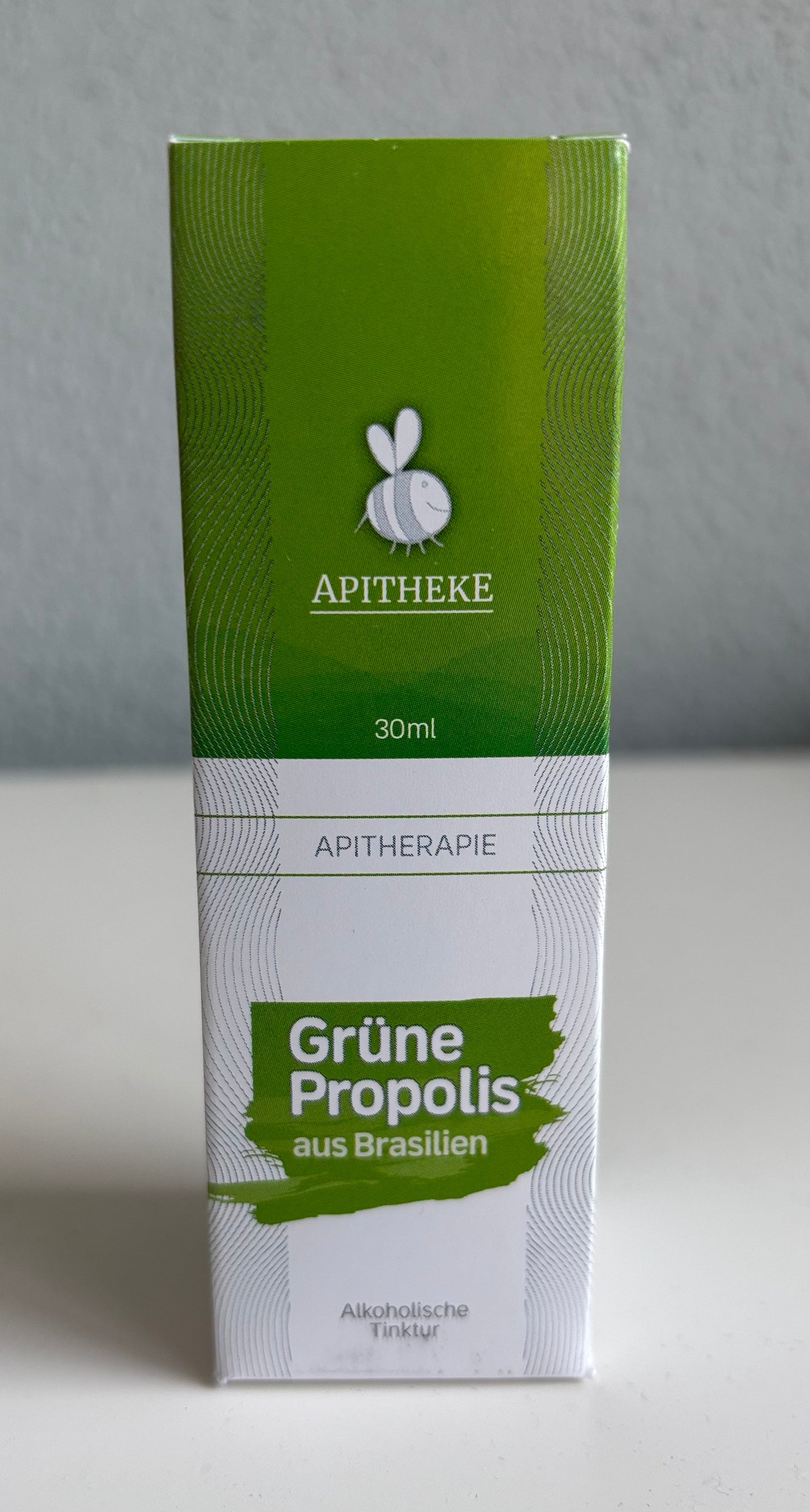 groene propolis uit Brazilië met alcohol