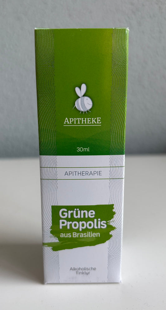 groene propolis uit Brazilië met alcohol