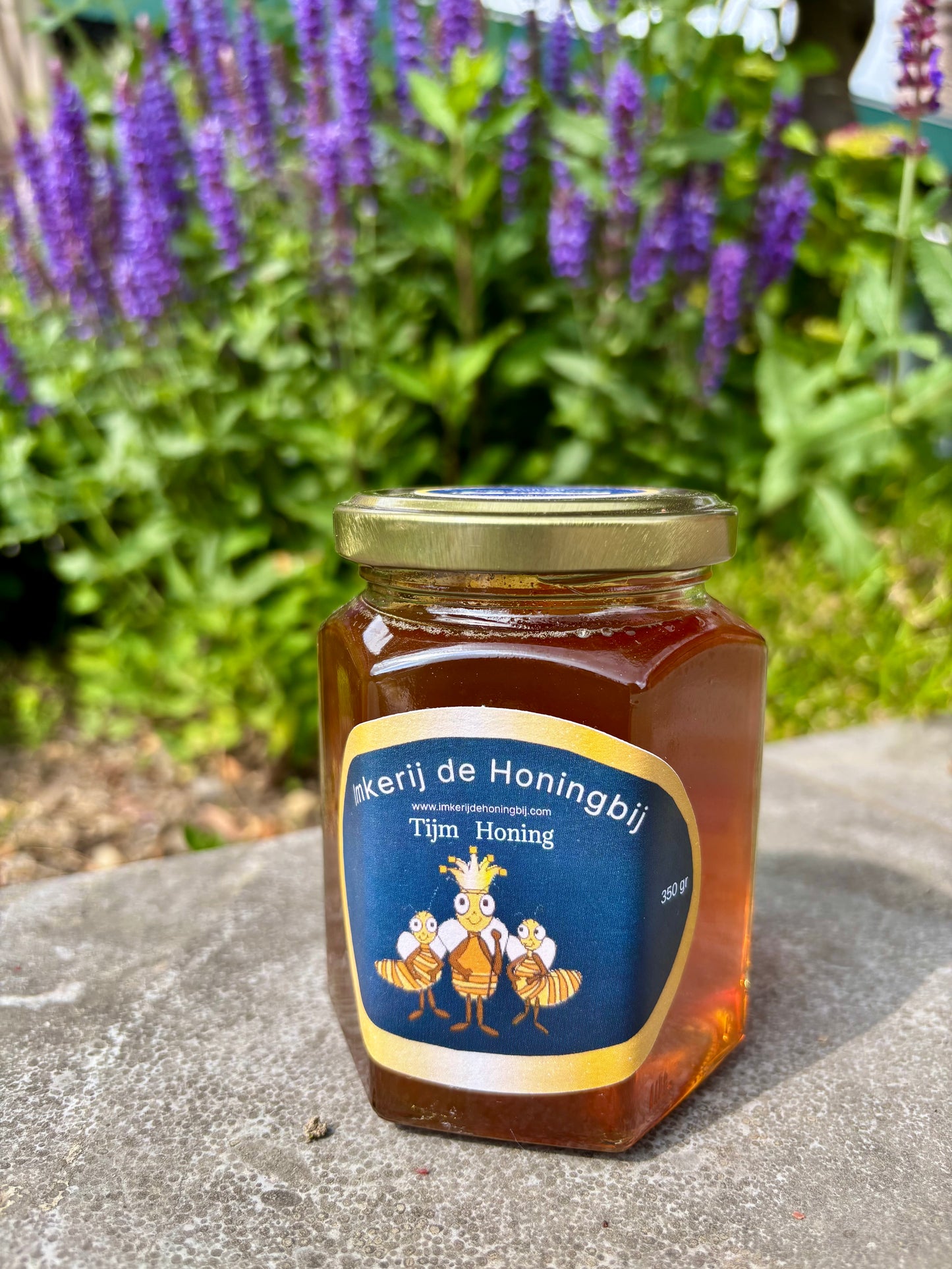 Tijmhoning Van Imkerij De honingbij uit Griekenland 350 gram