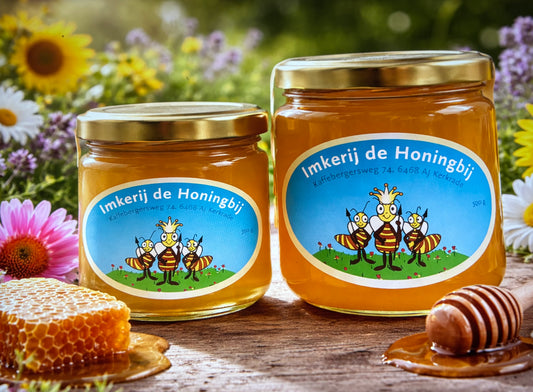 Bloemenhoning van Gemengde Flora - Imkerij 'De Honingbij'