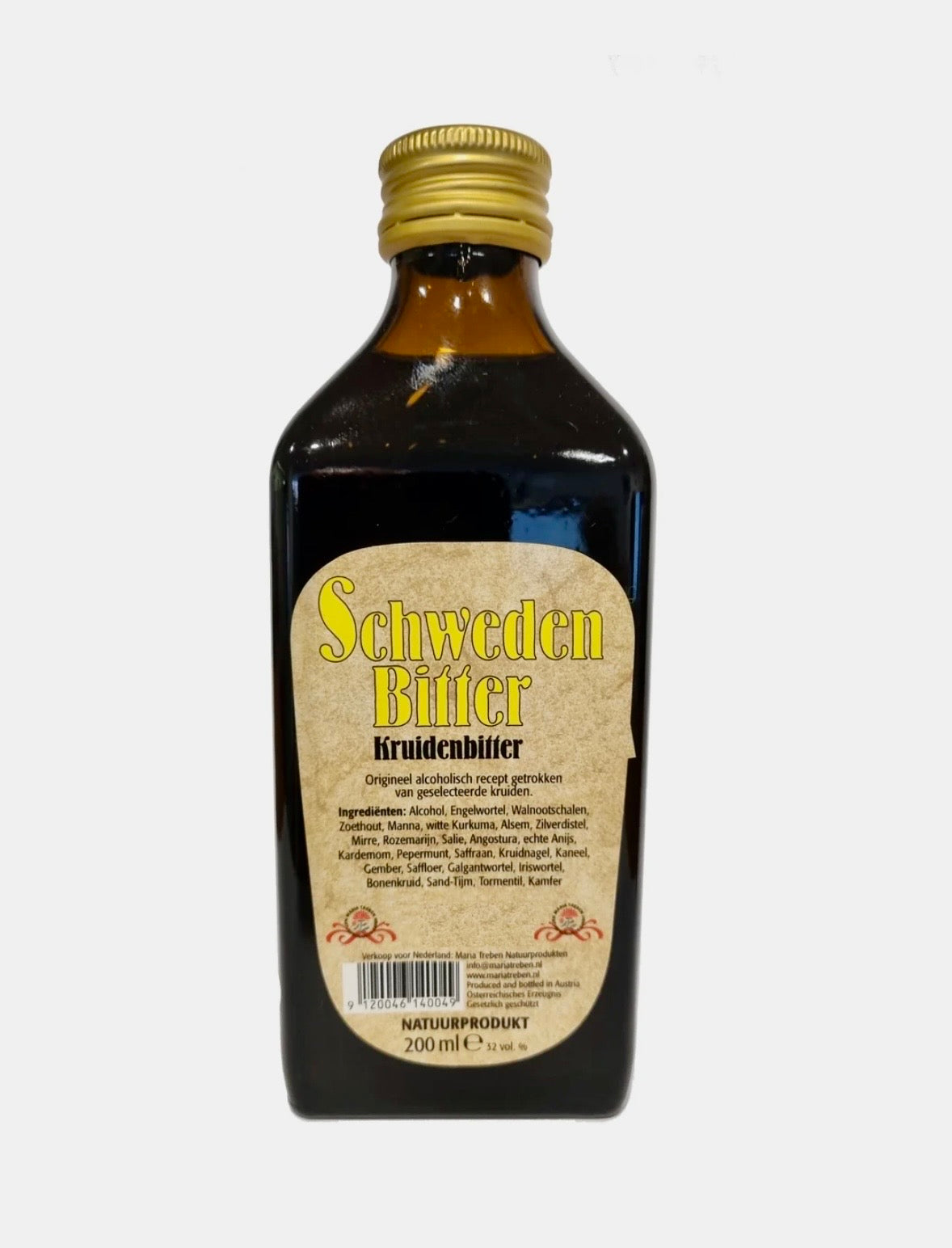 Zweedse Kruiden Bitter Met alcohol bij Imkerij De Honingbij