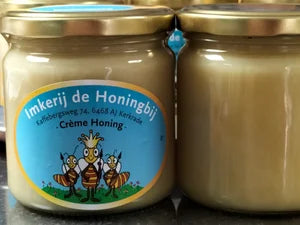 Ambachtelijke Crème Honing van Imkerij 'De Honingbij'